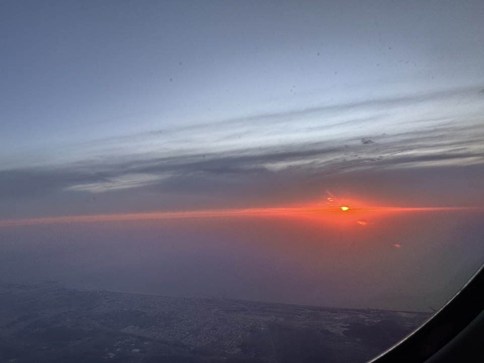 6 南米大陸の夕焼け.JPG